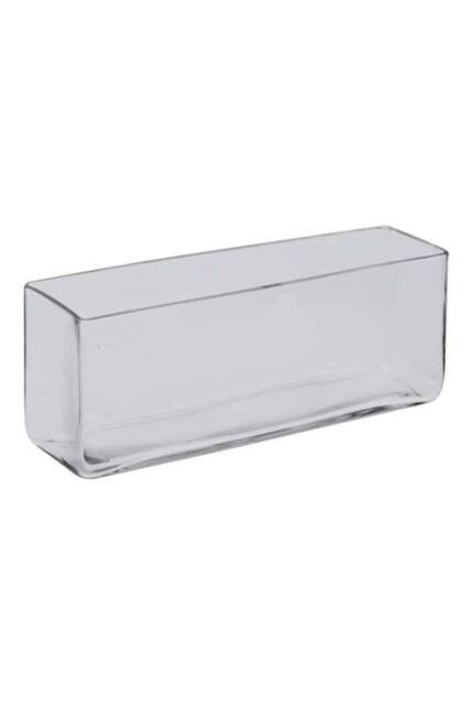 KDMD Glass Trough Clear Indoor Planter - image 1