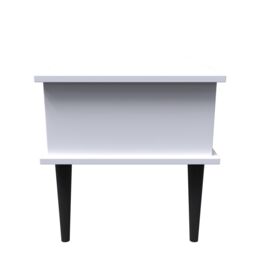 Ready Assembled 2 U Fuji 1 Drawer Coffee Table (Ready Assembled) in White - thumbnail 2