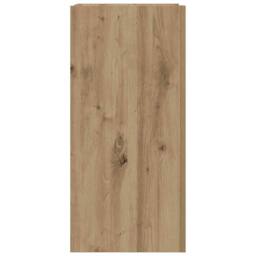 Berkfield Home Sideboard Artisan Oak 45x35x75 cm Engineered Wood in Brown - Size: 45 x 35 x 75 cm - thumbnail 7