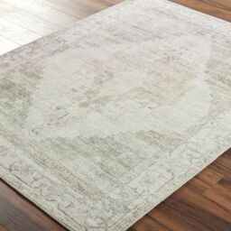 Livabliss Becki Owens Luca Vintage Blue Brown Green Traditional Boho Living Dining Rug - Size: 80 cm x 220 cm - thumbnail 6