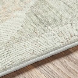 Livabliss Becki Owens Luca Vintage Blue Brown Green Traditional Boho Living Dining Rug - Size: 80 cm x 220 cm - thumbnail 3
