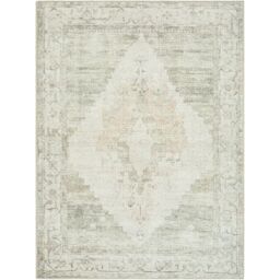 Livabliss Becki Owens Luca Vintage Blue Brown Green Traditional Boho Living Dining Rug - Size: 80 cm x 220 cm - thumbnail 2