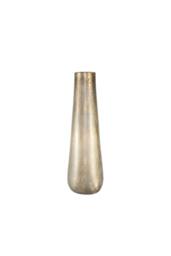 KDMD Antique Gold Poseidon Tapered Vase 49 x 15.5cm - Size: 49 x 15.5 cm