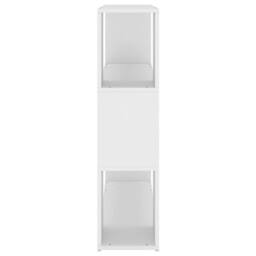 Berkfield Home Book Cabinet Room Divider White 100x24x94 cm - Size: 100 x 24 x 94 cm - thumbnail 6
