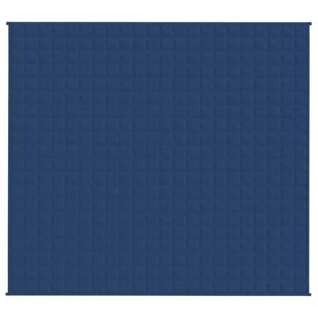 Berkfield Home Weighted Blanket Blue 200x225 cm 9 kg Fabric - image 1