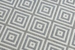 RugsX Flat Rug in Grey - Size: 160 cm x 230 cm - thumbnail 5