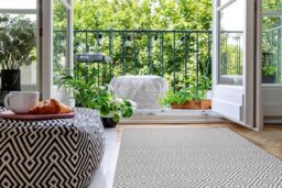 RugsX Flat Rug in Grey - Size: 160 cm x 230 cm - thumbnail 4