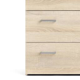 Wyld Haus Berlin 3 Drawer Chest Light Oak Effect in Natural - thumbnail 7