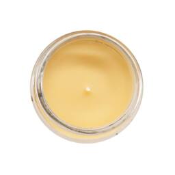 Voltico 18oz Sparkle Fizz Scented Soy Wax Candle in Glass Jar in Yellow - thumbnail 5
