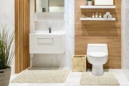 New Edge Blinds Tumble Twist Collection Pure Cotton 2pc Bath set in Cream - Size: 50 cm x 80 cm - thumbnail 1