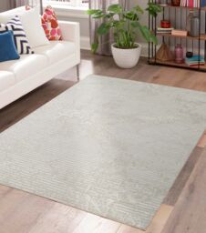 Desire Rugs Perla Modern Abstract Linear Living Room Area Rug Metallic-Beige Molten in Beige - Size: 60 cm x 220 cm - thumbnail 3