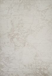 Desire Rugs Perla Modern Abstract Linear Living Room Area Rug Metallic-Beige Molten in Beige - Size: 60 cm x 220 cm - thumbnail 2