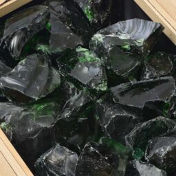 Berkfield Home Gabion Rocks Glass Green 60-120 mm 25 kg - thumbnail 4