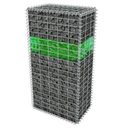 Berkfield Home Gabion Rocks Glass Green 60-120 mm 25 kg - thumbnail 3