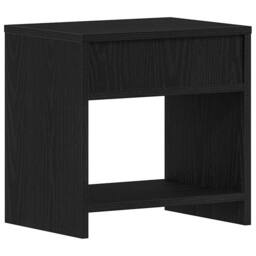 Berkfield Home Timeless Bedside Cabinet Black Oak 40x30x40 cm Engineered Wood - Size: 40 x 30 x 40 cm - thumbnail 7