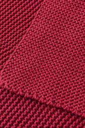 CHRISTY 'Oslo' Cosy Chunky Knit Throw in Red - Size: 140 cm x 180 cm - thumbnail 3