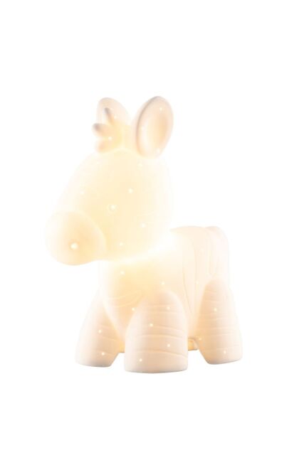 Belleek Living 'Zebra' Luminaire in Ivory - Size: 10 inches - image 1