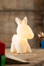 Belleek Living 'Zebra' Luminaire in Ivory - Size: 10 inches - thumbnail 2