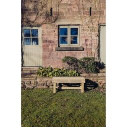 Churnet Valley Garden Furniture Ltd Churnet Backless Garden Bench - Timber - Fully Assembled in Brown - thumbnail 8