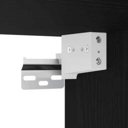 Berkfield Home Durable Wall-mounted Bedside Cabinets 2 pcs Black 45x26x28.5 cm - thumbnail 8