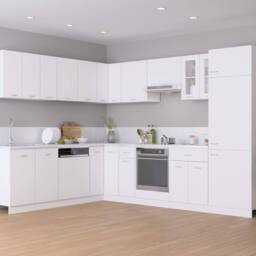 Berkfield Home Hanging Cabinet White 29.5x31x60 cm Engineered Wood - thumbnail 1
