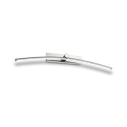 Netlighting Fusion Wall Lamp Picture Light 12W LED 4000K 760lm Polished Chrome in Grey