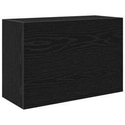 Berkfield Home Bathroom Wall Cabinet Black 60x25x40 cm Engineered Wood - Size: 60 x 25 x 40 cm - thumbnail 2