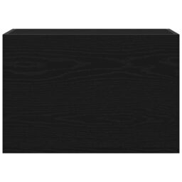 Berkfield Home Bathroom Wall Cabinet Black 60x25x40 cm Engineered Wood - Size: 60 x 25 x 40 cm - thumbnail 6