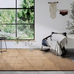 THE RUGS Villeroy & Boch 1906 Wool Rug Charlotte - Handwoven Soft & Durable in Beige - Size: 160 cm x 230 cm - thumbnail 7