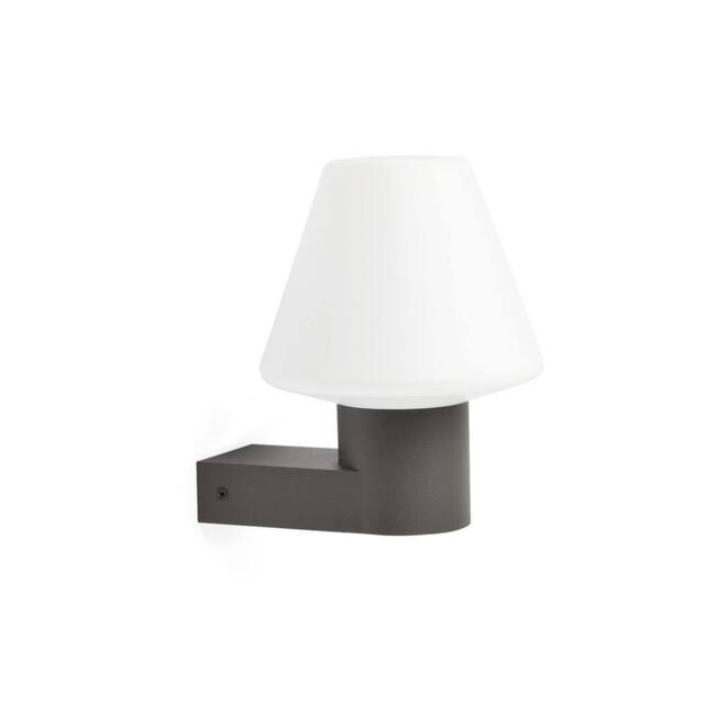 Netlighting Mistu Outdoor Modern Wall Lamp Dark Grey 1x E27 IP44 - image 1