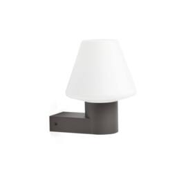 Netlighting Mistu Outdoor Modern Wall Lamp Dark Grey 1x E27 IP44 - thumbnail 1