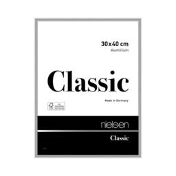 nielsen Classic 30x40cm Picture Frame - Aluminium with Glass Front in Silver - Size: 30x40 cm