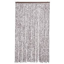 Berkfield Home Insect Curtain Brown & Beige 118x220 cm Chenille - thumbnail 3