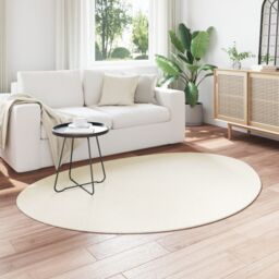 "Berkfield Home Rug ""HUARTE"" Short Pile Soft & Washable Cream 120x170 cm - Size: Medium" - thumbnail 3
