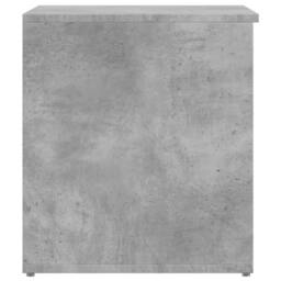 Berkfield Home Storage Chest Concrete Grey 84x42x46 cm Engineered Wood - Size: 84 x 42 x 46 cm - thumbnail 5