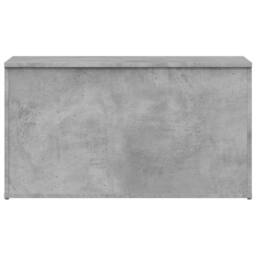 Berkfield Home Storage Chest Concrete Grey 84x42x46 cm Engineered Wood - Size: 84 x 42 x 46 cm - thumbnail 4