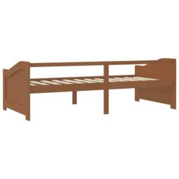 Berkfield Home 3-Seater Day Bed Honey Brown Solid Pinewood 90x200 cm - thumbnail 6