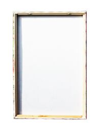 Benjamin Tate Design White Marble Texture (Canvas Print) / 46 x 46 x 4cm in Natural - Size: 46 x 46 x 4 cm - thumbnail 2