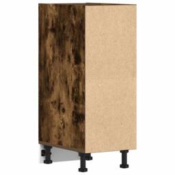 Berkfield Home Bottom Cabinet Smoked Oak 30x44, 5x81, 5 cm Engineered Wood in Brown - thumbnail 6