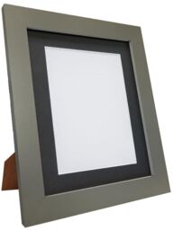 Frames & Mirrors 4U Metro Dark Grey Frame with Black Mount for Image Size 9 x 7 Inch - thumbnail 4