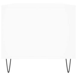 Berkfield Home Modern Coffee Table White 90x49x45 cm Engineered Wood - Size: 90 x 49 x 45 cm - thumbnail 7