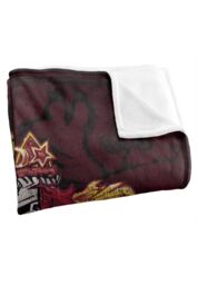 Warner Brothers Harry Potter House Crest Gryffindor Blanket 152 x 127 cm in White - thumbnail 3