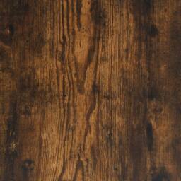 Berkfield Home Coffee Table Smoked Oak 59.5x59.5x40 cm Engineered Wood in Brown - thumbnail 8