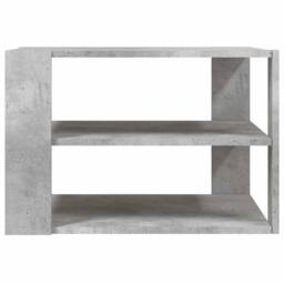 Berkfield Home Decorative Coffee Table Concrete Grey 59.5x59.5x40 cm Engineered Wood - thumbnail 4