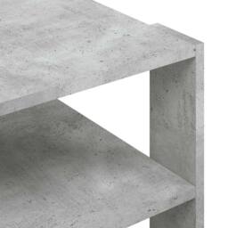 Berkfield Home Decorative Coffee Table Concrete Grey 59.5x59.5x40 cm Engineered Wood - thumbnail 7