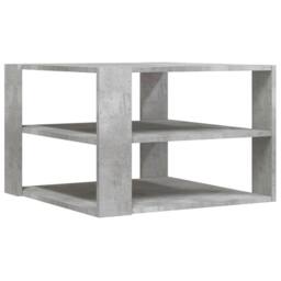 Berkfield Home Decorative Coffee Table Concrete Grey 59.5x59.5x40 cm Engineered Wood - thumbnail 5