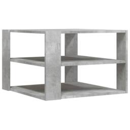 Berkfield Home Decorative Coffee Table Concrete Grey 59.5x59.5x40 cm Engineered Wood - thumbnail 3