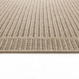 Livabliss Mirage Cottage Tan Black Fringe Jute-Look In- & Outdoor Rug in Beige - Size: 160 cm x 215 cm - thumbnail 7