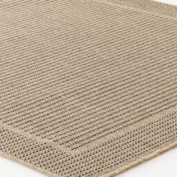 Livabliss Mirage Cottage Tan Black Fringe Jute-Look In- & Outdoor Rug in Beige - Size: 160 cm x 215 cm - thumbnail 6