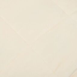 Berkfield Home Weighted Blanket Light Cream 120x180 cm 5 kg Fabric - thumbnail 4
